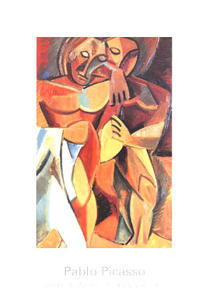 Picasso, L'amitie, 1907