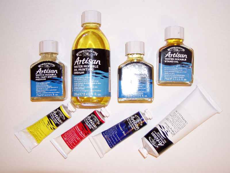 Wateroplosbare olieverf Wateroplosbare olieverf