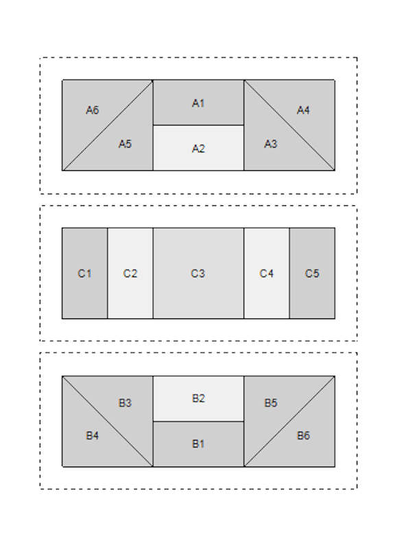 Foundation pattern Foundation pattern