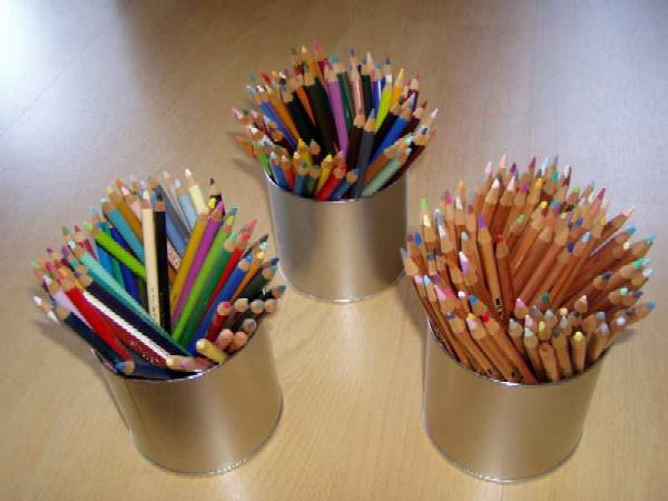 Diverse soorten potloden