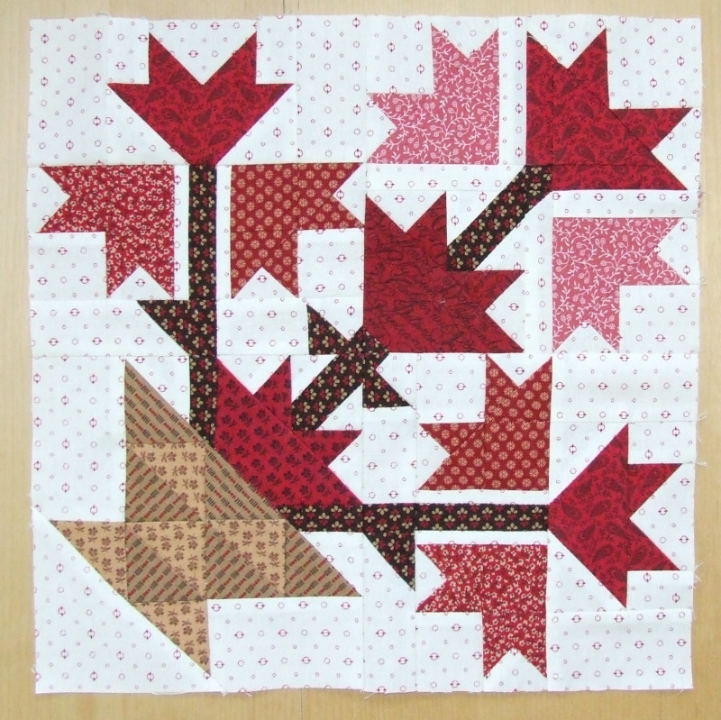 The last corner block The last corner block