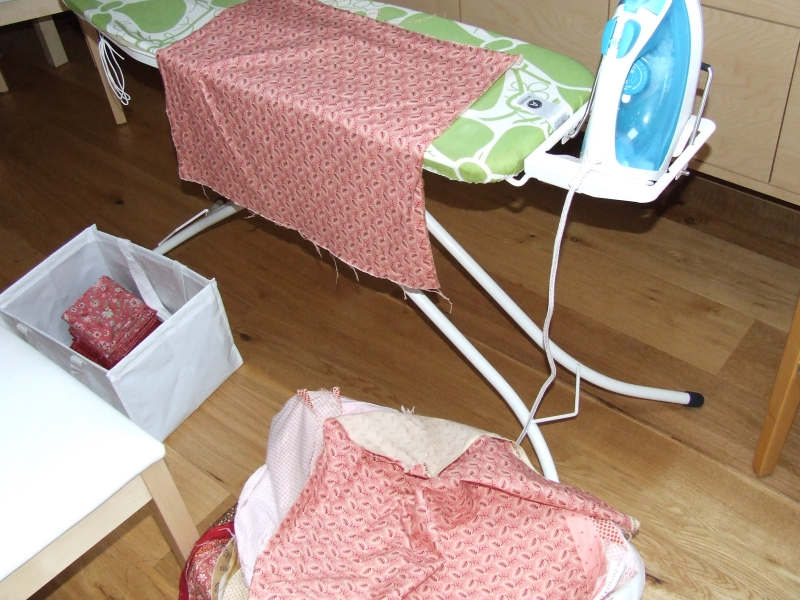 Ironing, lots of ironing Ironing, lots of ironing