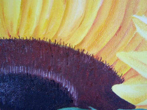 Detail bloemenhart